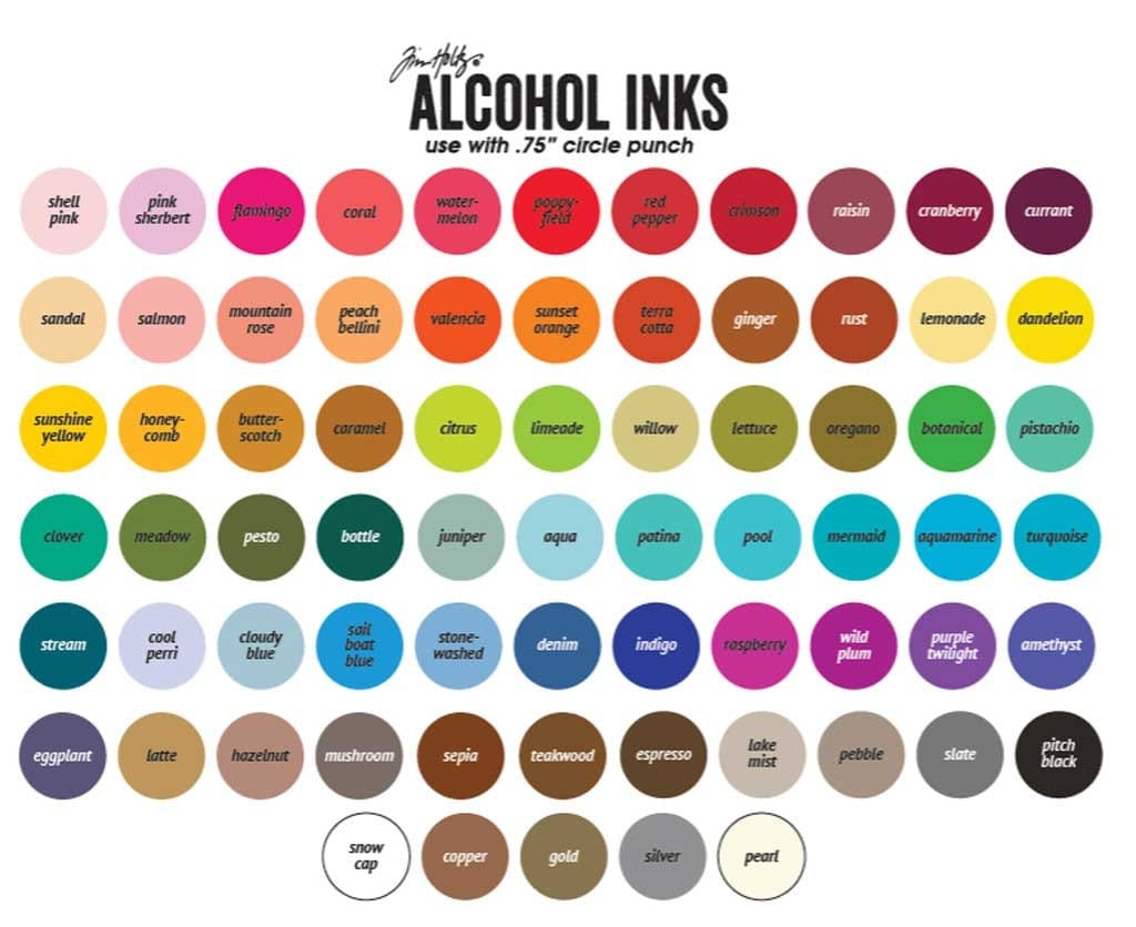 Tim Holtz Alcohol Ink Etsy