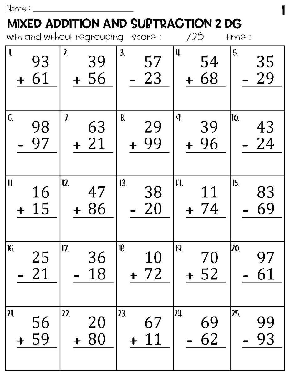 Adding Mixed Numbers With Regrouping Free Printable Worksheets