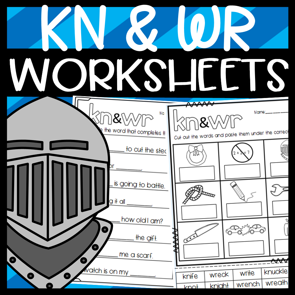 WR And KN Silent Letter Worksheets Sorts Read And Draw Cloze And More Made By Teachers